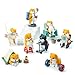 BEEMAI Kuraya Shiba Tourshiba Series 8PCs Set of 8 No Repeat Blind Box Figures Random Design Cute Figures Collectible Toys Birthday Gifts - Image 2