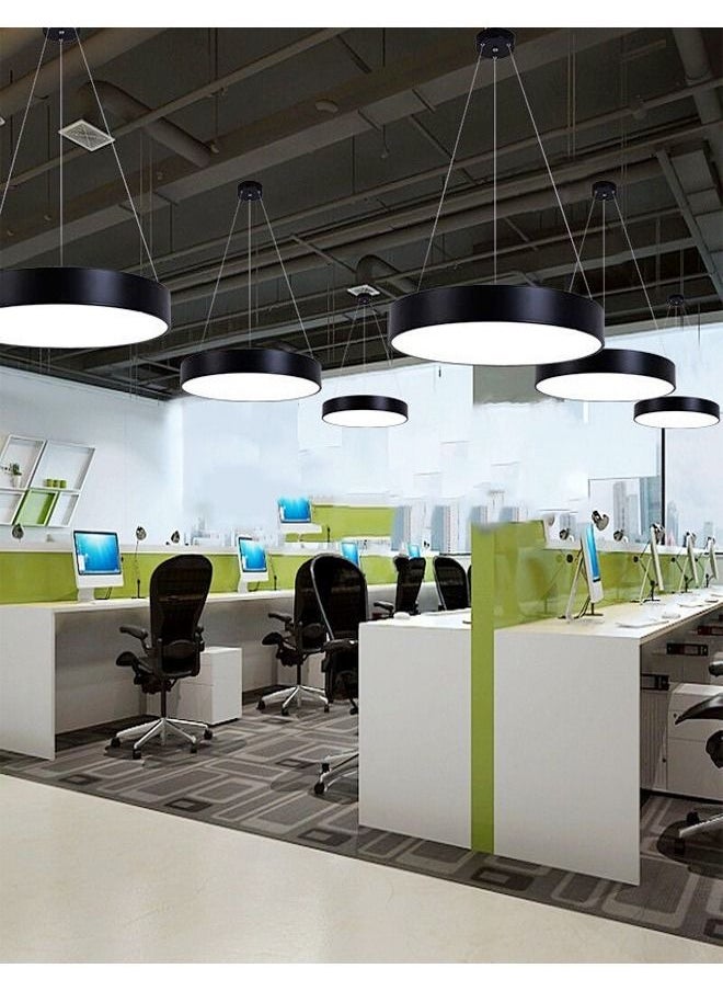 fashionhome الحديثة الحد الأدنى جولة LED السقف قلادة مصباح معلق  - Image 4
