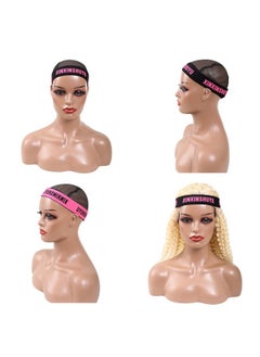 Xinxinshuyu 3 Pcs Elastic Wig Band For Melting Lace Lace Melting Band Wig Bands For Keeping Wigs In Place Wig Band For Edges Laying Wig Headband For Lace Front Wig Adjustable Lace Melting Band For Baby Hair  - Image 3