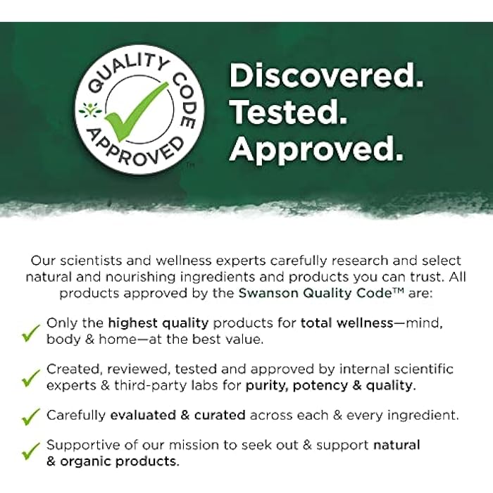 Swanson Soy ISOFLAVONES STD 750 MG 120 CAPS - Image 5