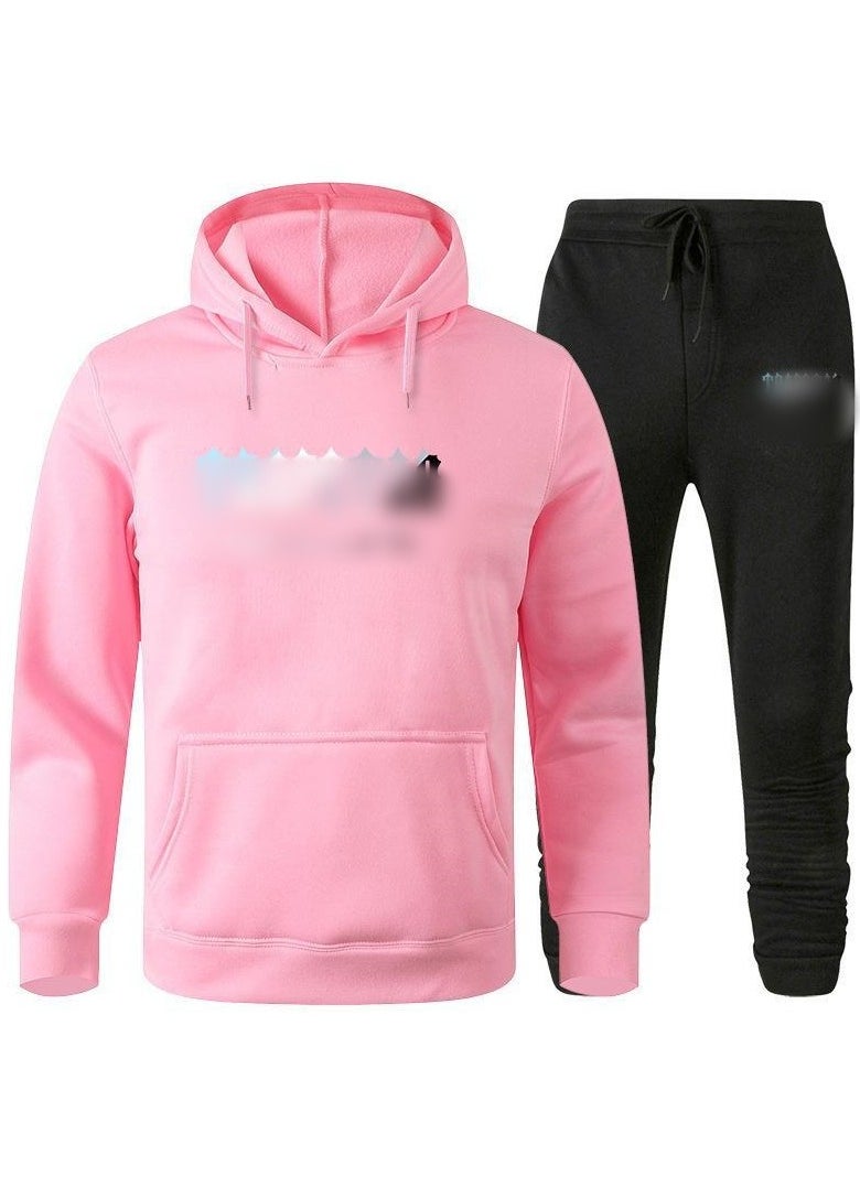 KUYING Men's loose sportswear and sports pants two-piece set  - Image 1
