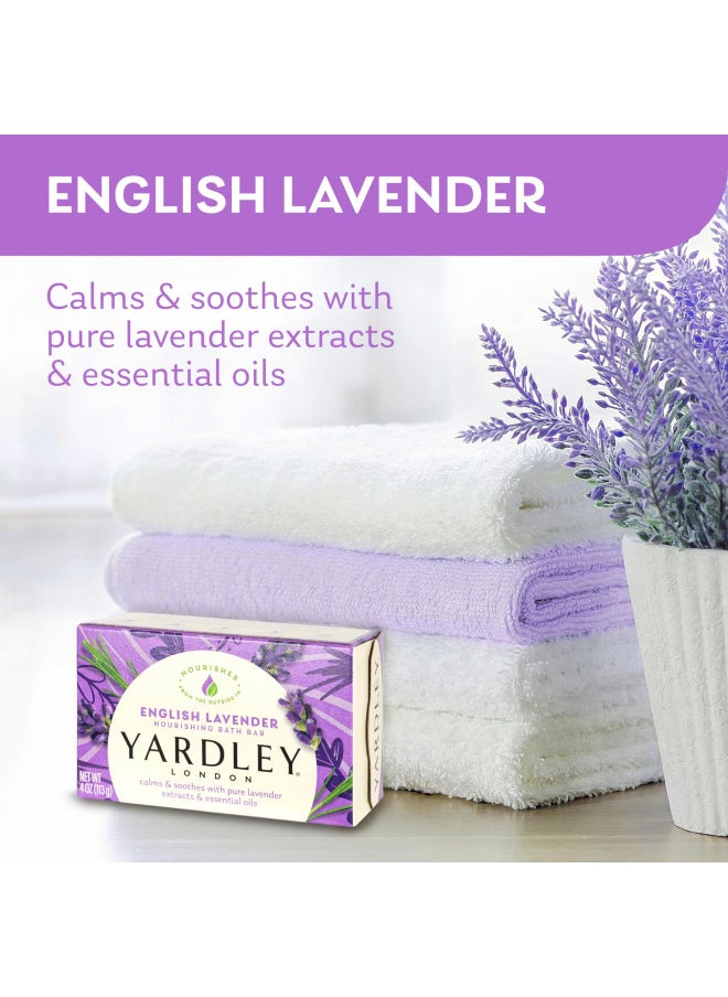 Yardley Yardley Bar Soap, English Lavender, 4.25 Ounce (Pack of 2)  - Image 2