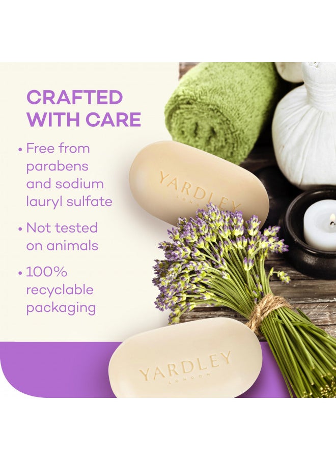 Yardley Yardley Bar Soap, English Lavender, 4.25 Ounce (Pack of 2)  - Image 4