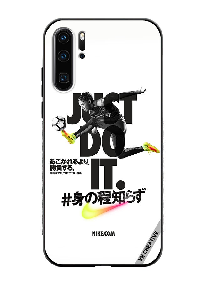 VR CREATIVE Protective Case Cover For Huawei P30 Pro Nike Just Do It Design Multicolour - Image 1