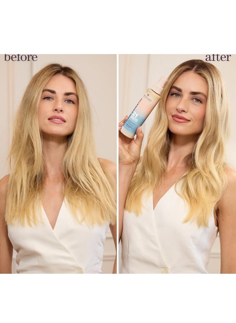 بيورولوجي بخاخ علاج شعر براحتك من بيورولوجي كولور فاناتيك - بلسم يترك على الشعر - يحمي اللون من التلاشي والحرارة - تركيبة نباتية، 6.7 أونصة سائلة، حجم وفير للعناية بالشعر - Image 4