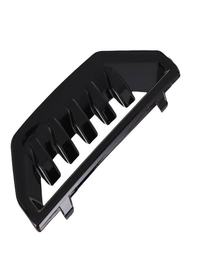 Front Bumper Cover Air Duct Optimize Airflow Stylish Black Front Upper Fill Panel Replacement for 1500 2022-2024 Right Passenger Side: 84869628 - Image 2
