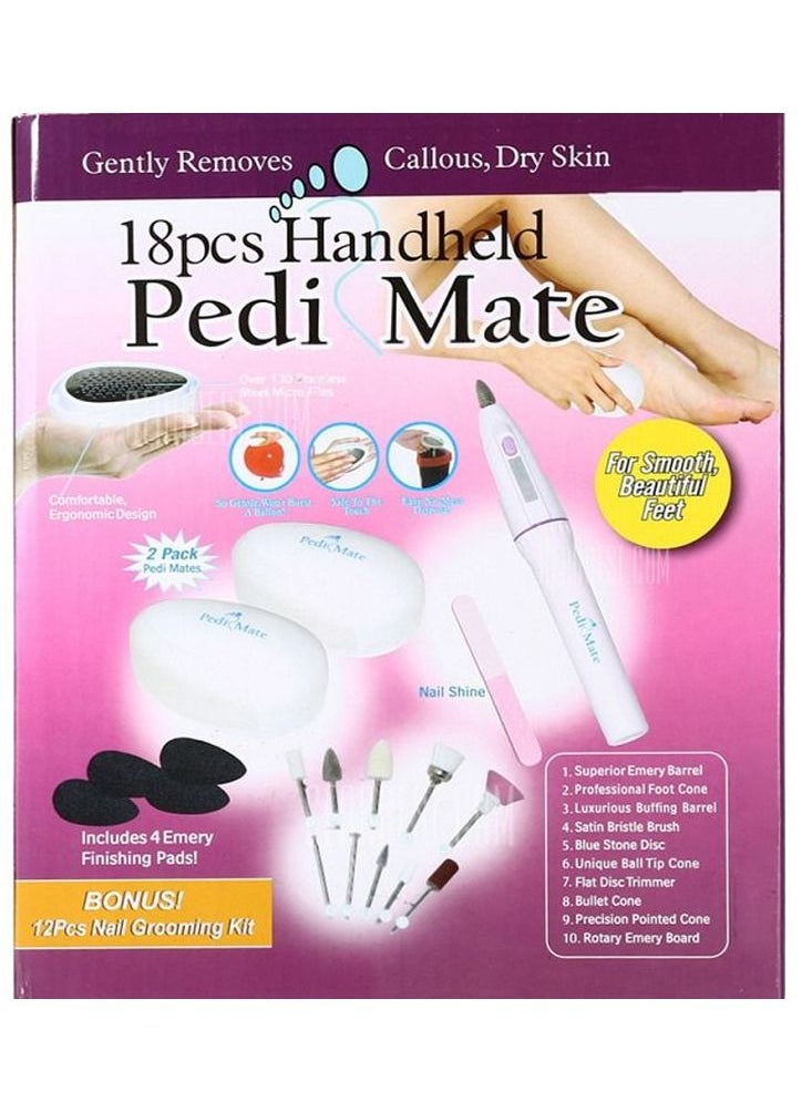 Pedi Mate - 18 Pieces Handheld Pedi Mate - Image 1