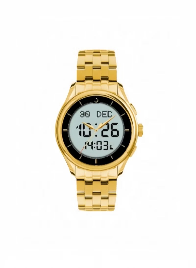 الفجر ساعة رقمية فاخرة من الفولاذ المقاوم للصدأ للرجال WW-22GW