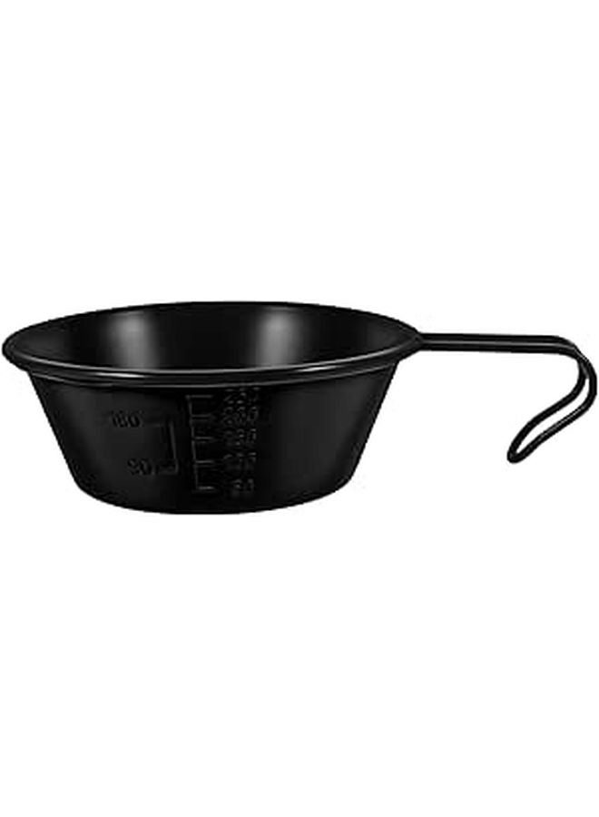 304 Stainless Steel Salad Bowl With Handle Portable Outdoor Dinnerware For Camping Hiking Picnic - Image 1