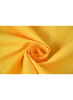Homefab India Homefab India 2 Piece Satin Stripe Glace Cotton Pillow Covers - Yellow  - Image 2