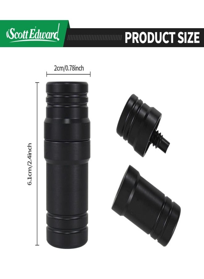 Scott Edward 3 Pair Billiard Stick Joint Protectors, 5/16" x14 Pool Cue Stick Protectors Threaded Joint Protectors Plastic Billiards Equipment - Image 2