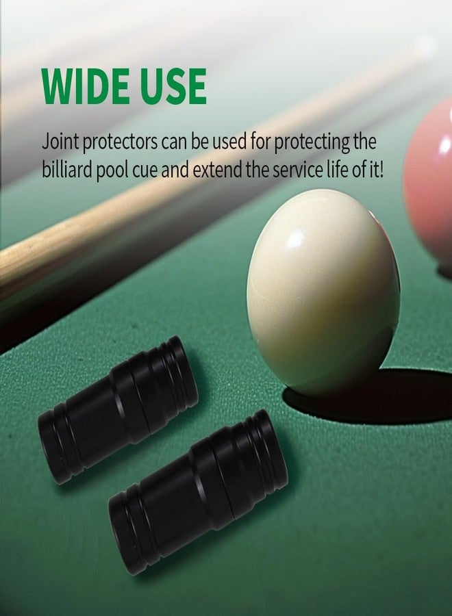 Scott Edward 3 Pair Billiard Stick Joint Protectors, 5/16" x14 Pool Cue Stick Protectors Threaded Joint Protectors Plastic Billiards Equipment - Image 4