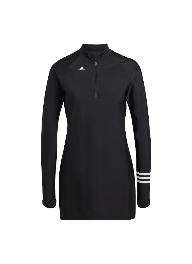 اديداس adidas 3S Ls Swim Top Black Swim Tops 2