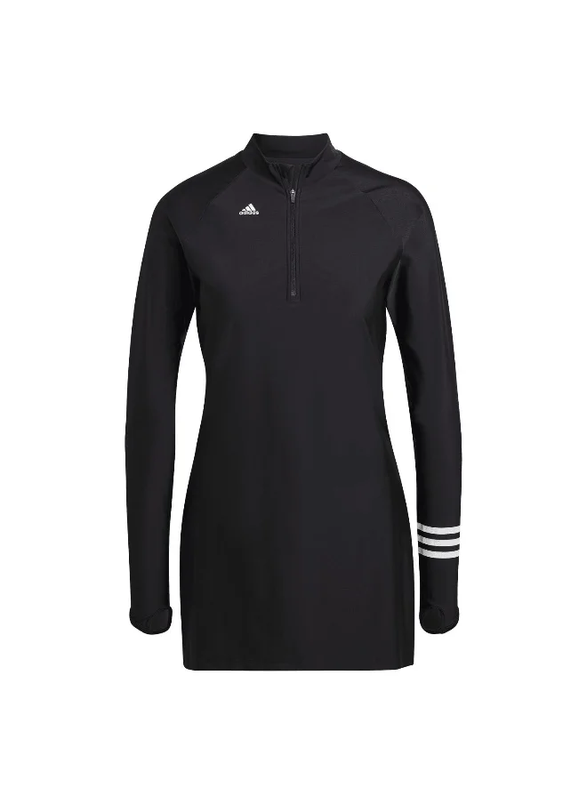 اديداس adidas 3S Ls Swim Top Black Swim Tops 2