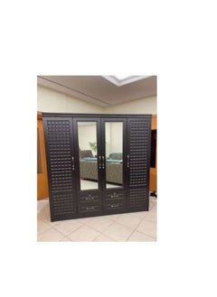 Galaxy Design Galaxy Design 4 Door Wooden Wardrobe Cabinet Cupboard Engineered Wood Perfect Modern Stylish Heavy Duty 