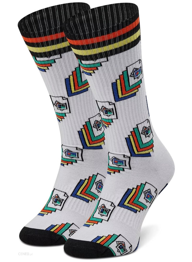 Happy Socks PHOTOS THIN CREW SOCK - Image 5
