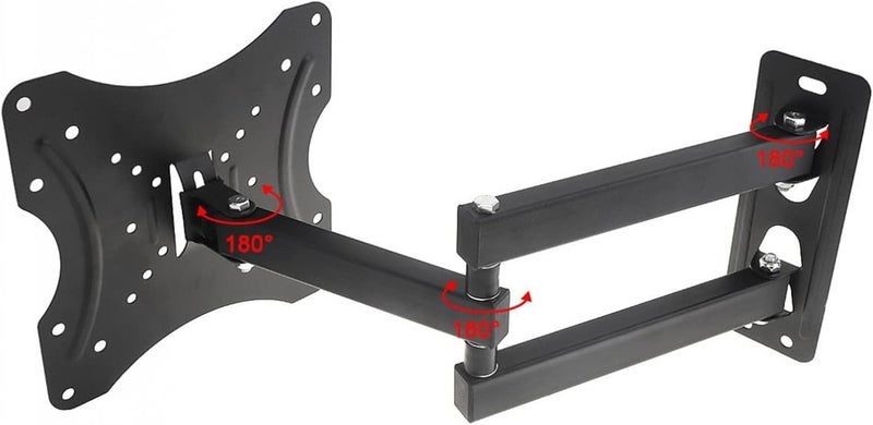 Bectro Full Motion TV Wall Mount for 14-42 Inch Screens | Articulating Arm Extension | Tilt & Swivel for LED, LCD, OLED Flat Panel TVs | Low Profile, Space Saving | Max VESA 200x200mm | 35 Kg Capacity - Image 5