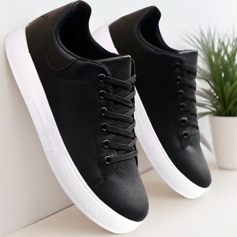 2026 Spring New White Sneakers Korean Style Trendy White Casual Sports Shoes Fashionable Versatile Casual Shoes - Image 1