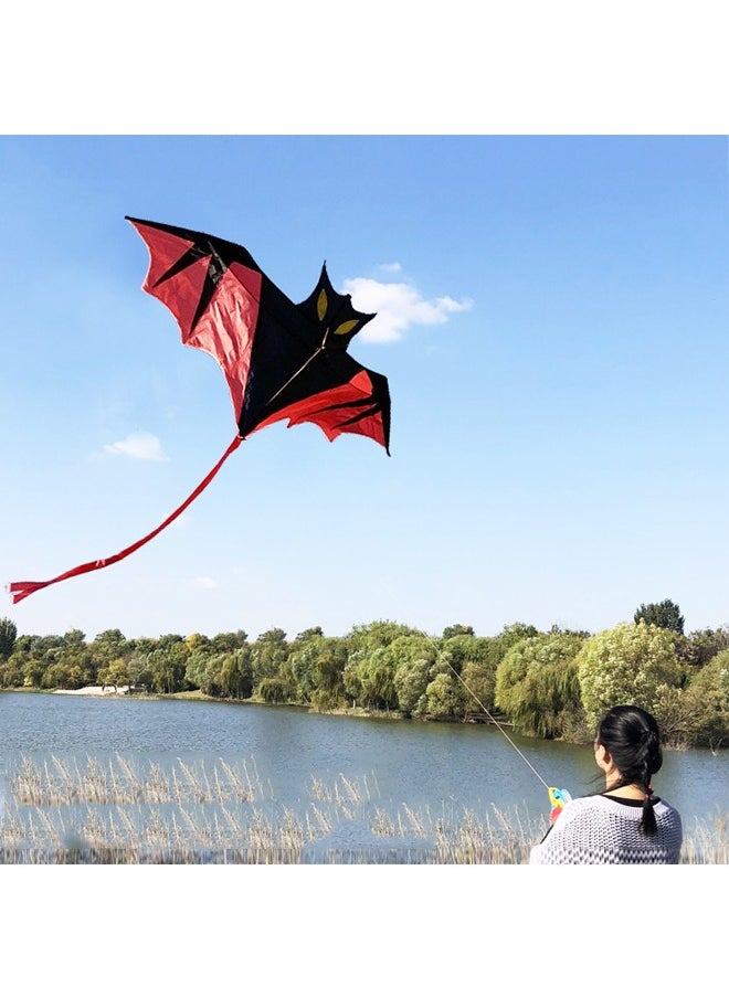 Beauenty Bat Kite, Flying Kites Easy Flying Games Kite without Line String Easy Flyer for Outdoor Games Activitie Beach Trip  - Image 4