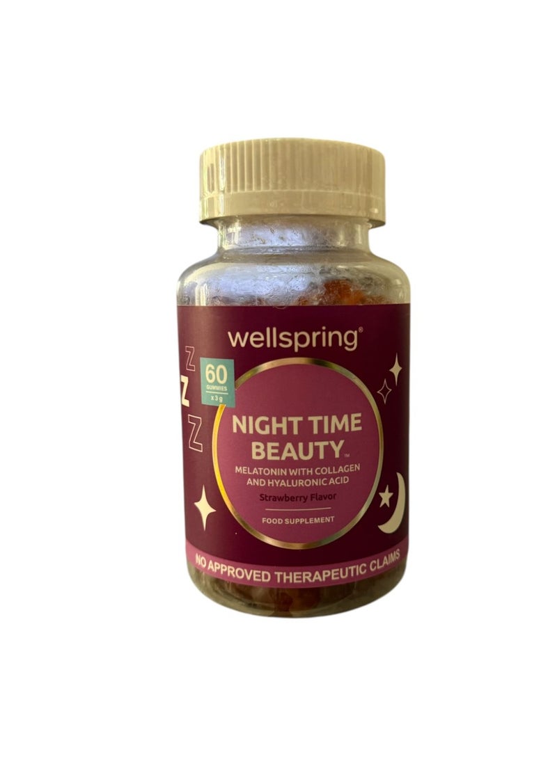 Wellspring night time beauty strawberry flavor