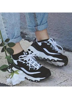 SKECHERS Skechers New Spring And Summer Breathable Classic Thick Sole Heightening Casual Sports Shoes  - Image 2
