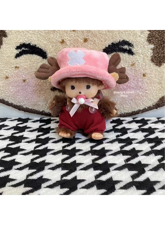 Monkey Qiqi Plush Monkey 15 سم روضة الأطفال Mengqiqi القطيفة لعبة الدمية - اللون:  - الارتفاع: 15 سم - Image 3