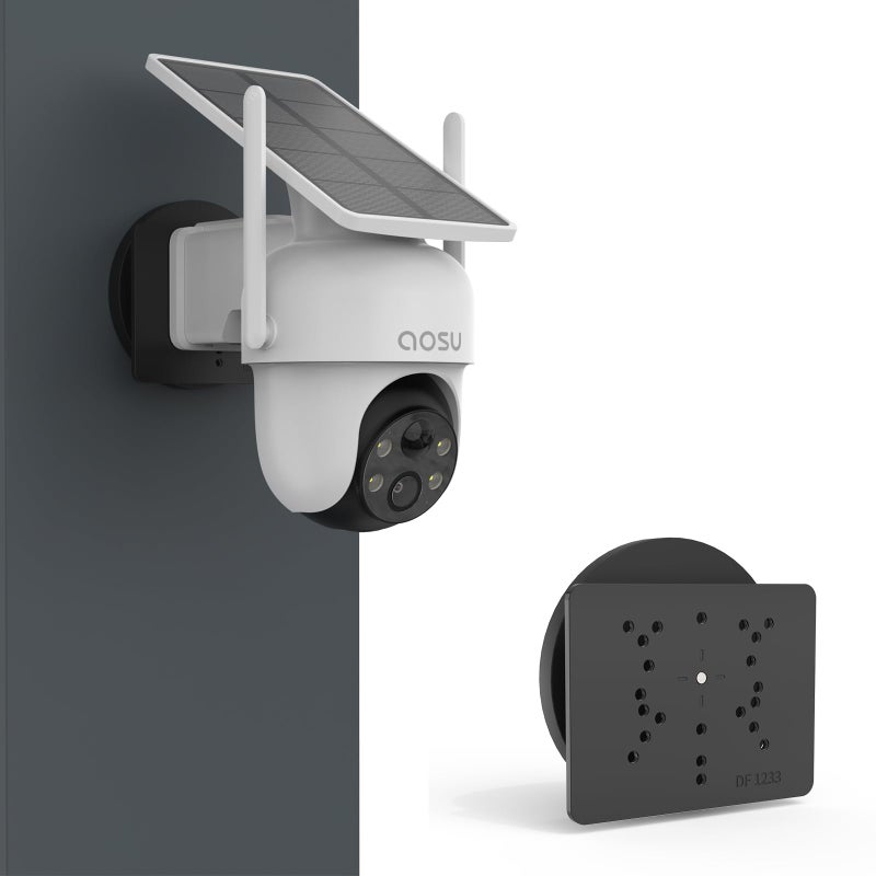 Koroao Magnetic Mount for AOSU D1 SELiteMaxReolink Argus 3MP4MP5MP2KANSQUEGU01SA01SEHMUA 2K Wireless Outdoor SolarTPLink Tapo Outdoor PanTilt WiFiCinnado B6 Security Cameras Black - Image 2