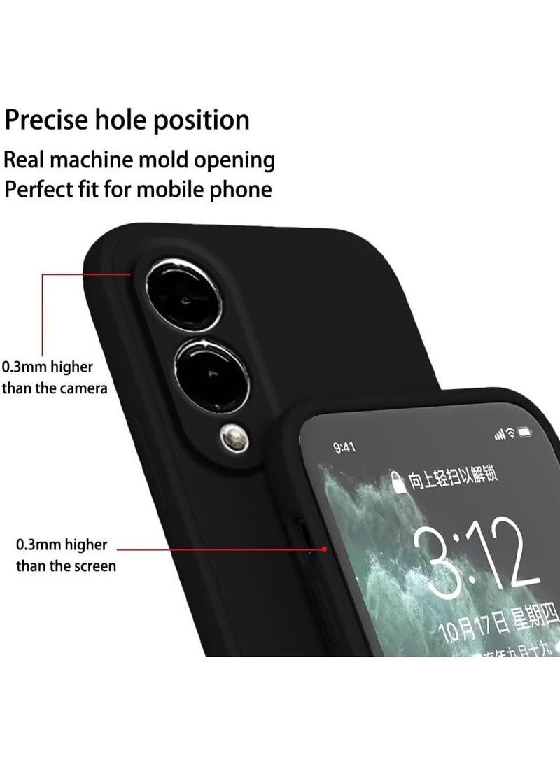 Case for Samsung Galaxy S25 Edge Soft Silicone Cover Shockproof Matte Finish Back Cover with Camera Protection Case for Samsung Galaxy S25 Edge  - Image 2
