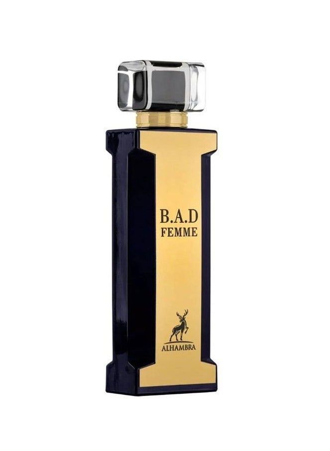 MAISON ALHAMBRA BAD Femme Ladies EDP - 100ml (Inspired by  Good Girl Carolina Herrera) - Image 2