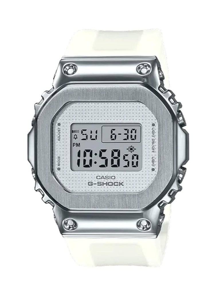 كاسيو ساعة يد كاسيو جي شوك فضية للجنسين GM-S5600SK-7ADR - Image 1
