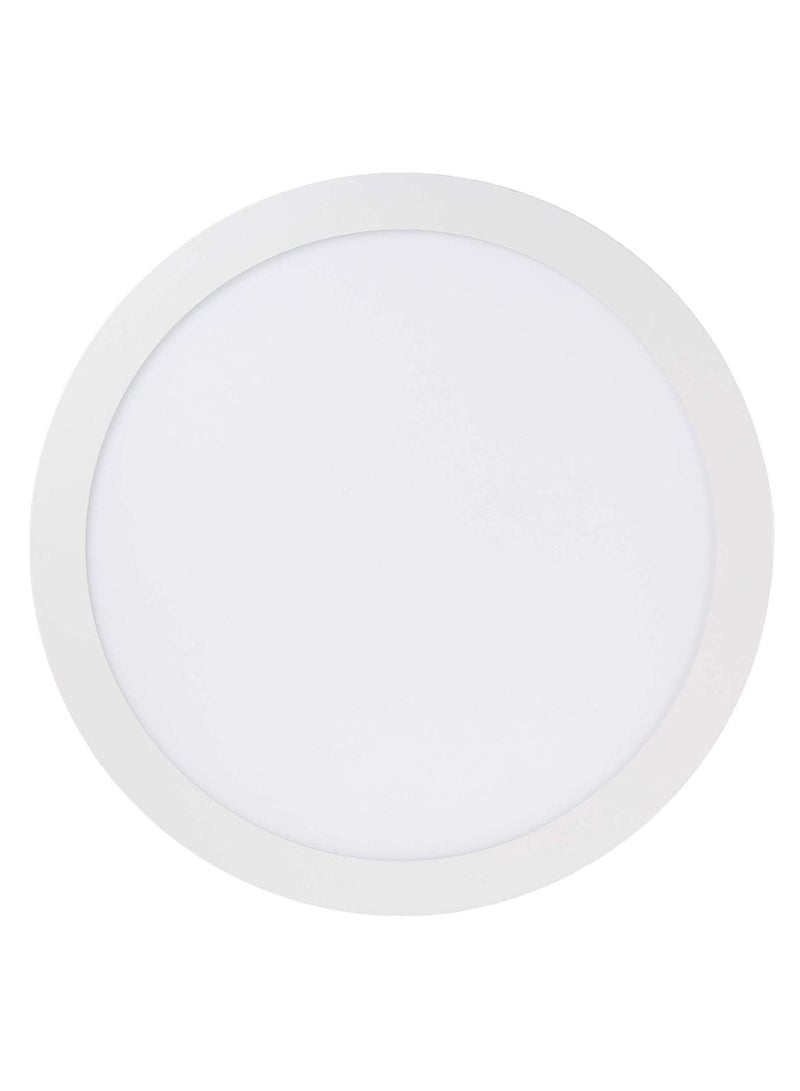 Narken TC 30W Daylight Cool white 6500K LED Power Saving Aluminium Recessed Round Panel Ceiling Light. - Image 1