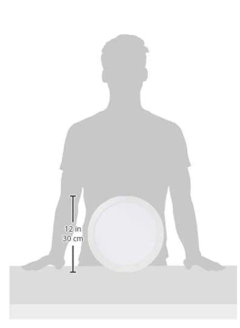 Narken TC 30W Daylight Cool white 6500K LED Power Saving Aluminium Recessed Round Panel Ceiling Light. - Image 2