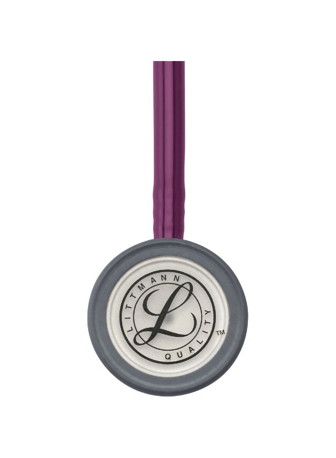 ليتمان سماعة طبيب ليتمان كلاسيك III (Littmann Classic III) - لون أرجواني (برقوقي) - موديل 5831. - Image 3