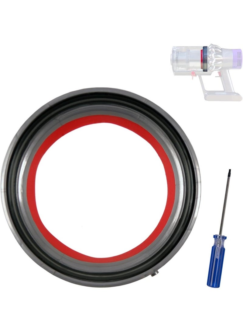 Gray Dirt Cup Bin Replacement Part Compatible for Dyson V10 SV12 Vacuum Cleaner - Image 1