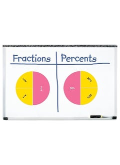 Learning Resources Double-Sided Magnetic Demonstration Rainbow Fraction Circles, Teacher aids, 51 Piece, Ages 6+,Multicolor  - Image 4