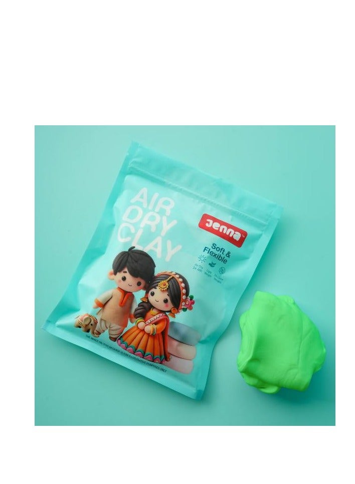 Jenna Air Dry Clay – Green 300g