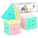 Vdealen Speed Cube Set 2x2x2 3x3x3 Pyramid Magic Cube Set Puzzle Cube Toys Birthday Party Christmas Stocking Stuffers Gift for Kids Teens AdultsMacaron Stickerless - Image 2