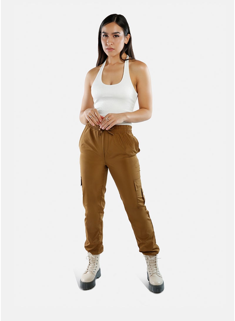 London Rag High Waist Cargo Pants - Image 1