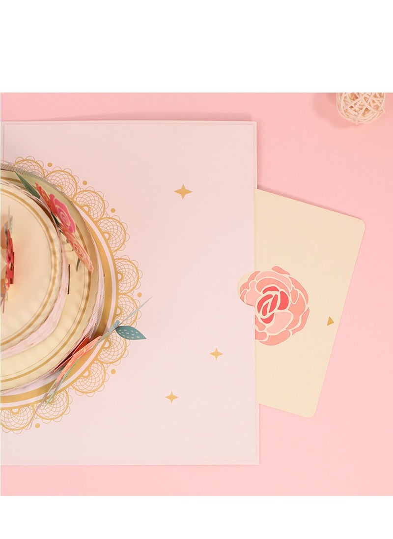 Al Aoyama Al Aoyama Signature Paper Wonder 3D Pop Up Birthday Card for Kids Men and Women  - Image 5