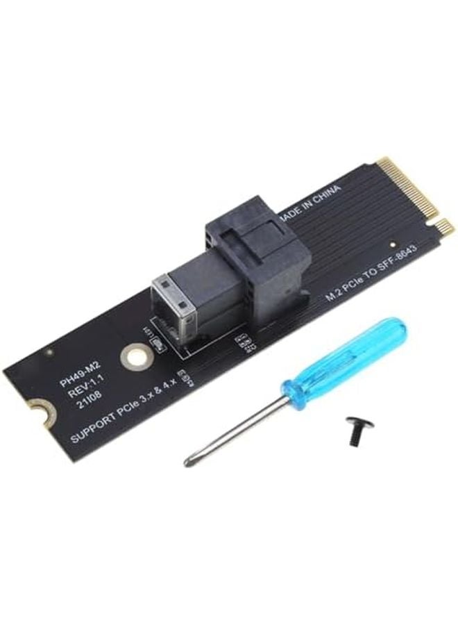 SFF 8643 NVMe Host Controller Expansion Card PCIE to SFF 8643 Hard Disk Adapter for PC Desktop - Image 5