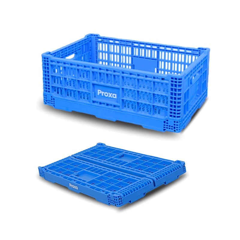 ROXA سلة قابلة للطي بسعة 60 كجم مع بولي بروبيلين (PP)، خفيفة الوزن، لأغراض التخزين والتكديس، تصميم موفر للمساحة، للاستخدام في المنزل، المستودع، المكتب وغيرها.. PXA-FB60 - Image 1