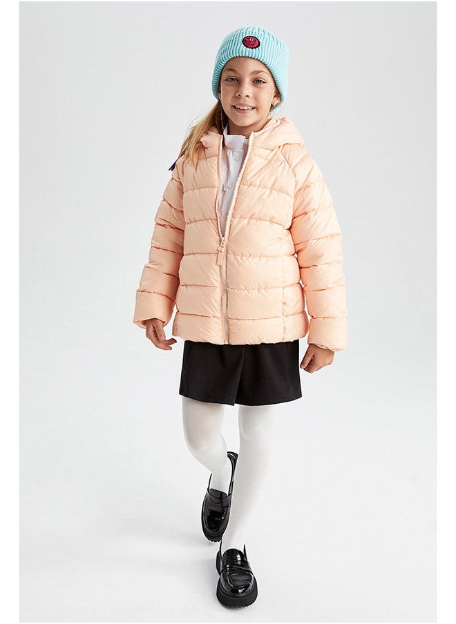 DeFacto - Girl Orange Coat - Image 1