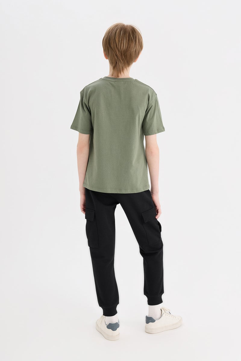 DeFacto Boy T-Shirt Cargo Pants 2 Piece Set  - Image 2