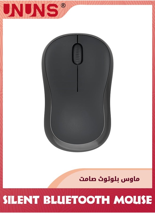 Silent Bluetooth Mouse,Wireless Mouse,Rechargeable Mice,2.4GHz  Optical Tracking Mice,Portable Compact Mouse,Mouse For Windows MacOS ChromeOS Mac Laptop Tablets,Graphite Grey
