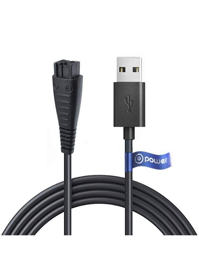 T POWER - Tpower Home Car Charging Cable Compatible With For Panasonic Procurve Wet Dry Shaver Electric Blade Razor (Re740 Re751 Re759 Re768 Ergc20 Re740 Re768 Re759 Re751 Ergc20) Travel Power Cord - Image 1