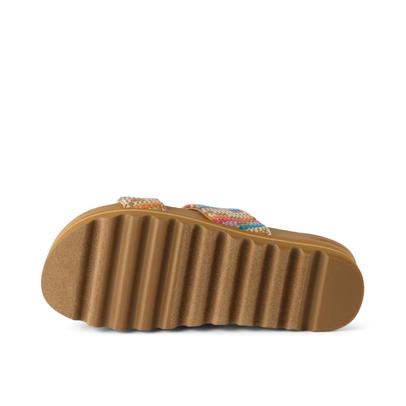 REEF Cushion Vista Hi Womens Platform Fashion Sandal, Arch Support, Ultra Soft Cushion Footbed, Beachy Woven, 9 - Image 5