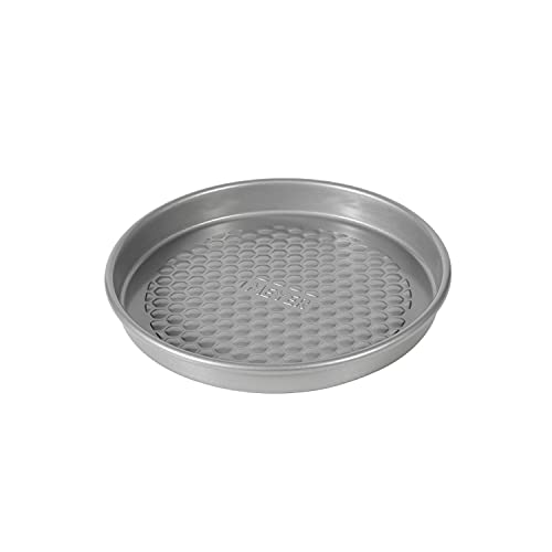 Meyer Bakemaster Carbon Steel Non Stick Pie Tin | Tart Pan | Pie Dish | Cake Tins for Baking | Baking Essentials | Cake Pan | Nonstick Bakeware | Pizza Tray, 20cm, Grey - Image 1