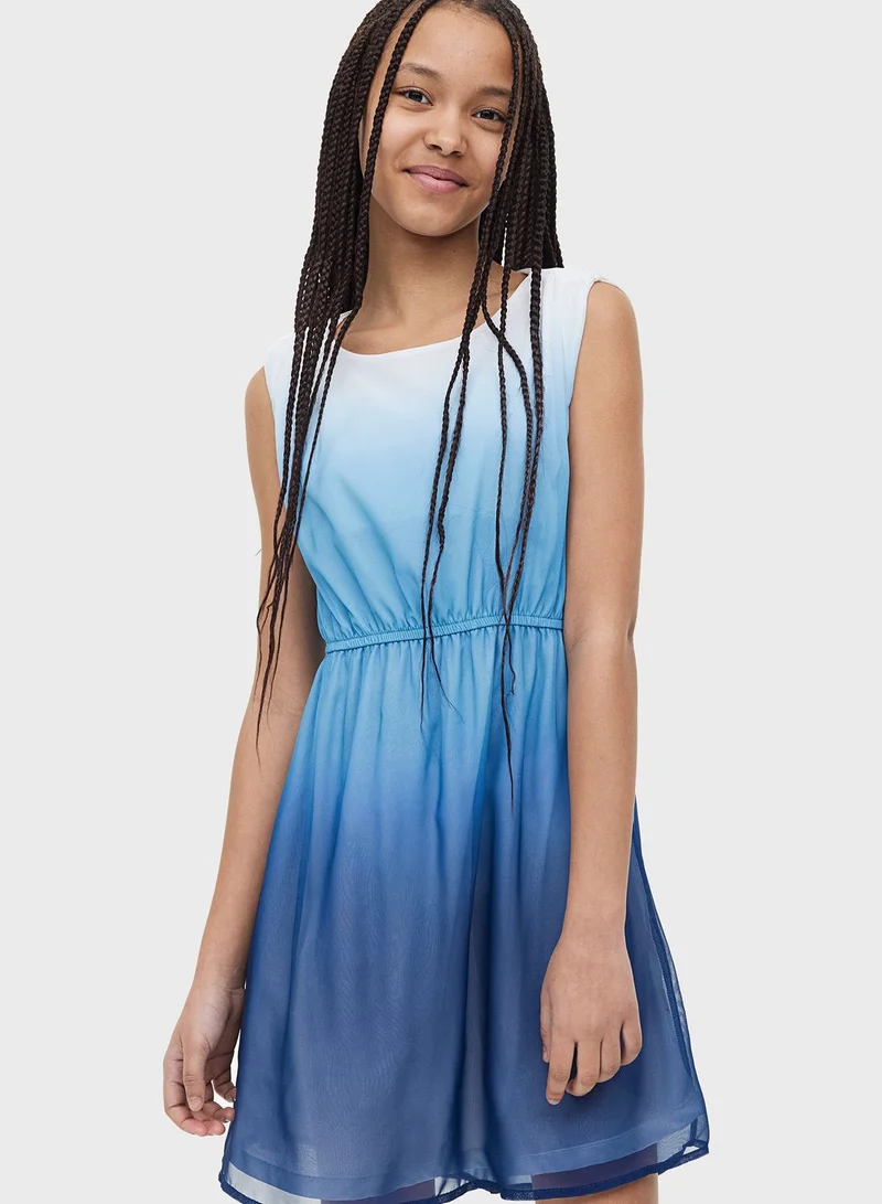 H&M Kids Tie Dye Midi Dress