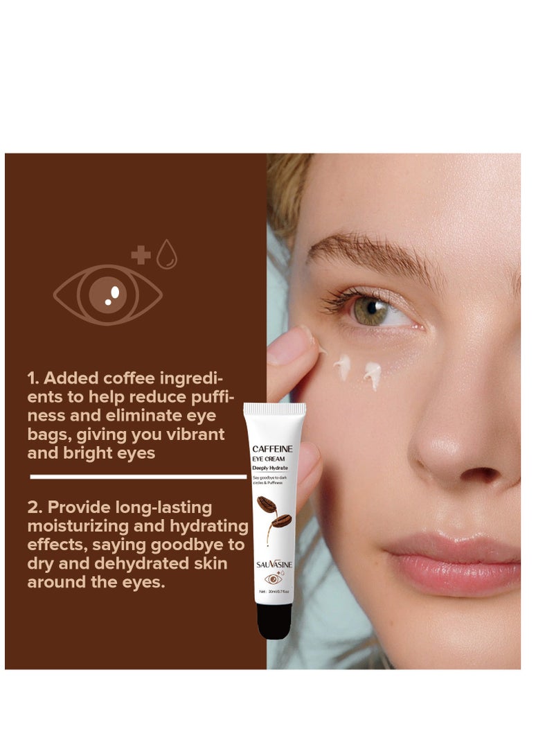 SAUVASINE caffeine eye cream for puffy eye 20ml - Image 2