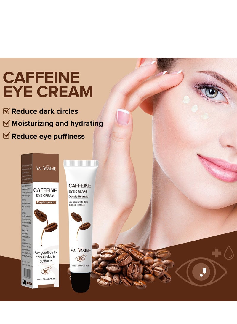 SAUVASINE caffeine eye cream for puffy eye 20ml - Image 1
